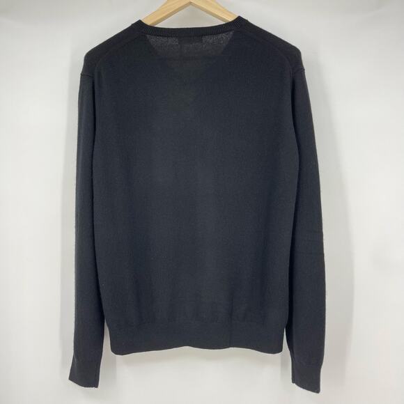 ÉTERNE | NWT Clive Relaxed Cashmere V-Neck Sweater in Black XS/S - Picture 4 of 12